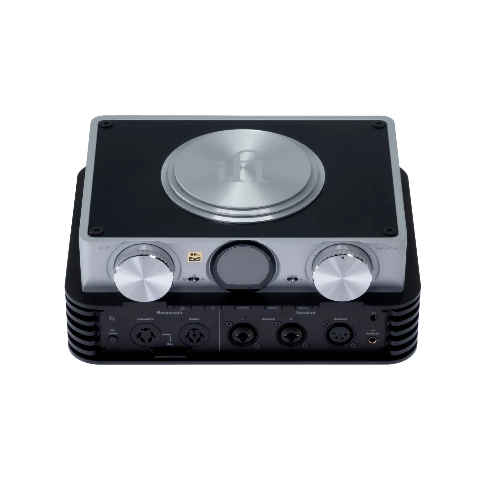 iFi iCAN Phantom | Hybrid Tube Conventional and Electrostatic Headphone Amplifier