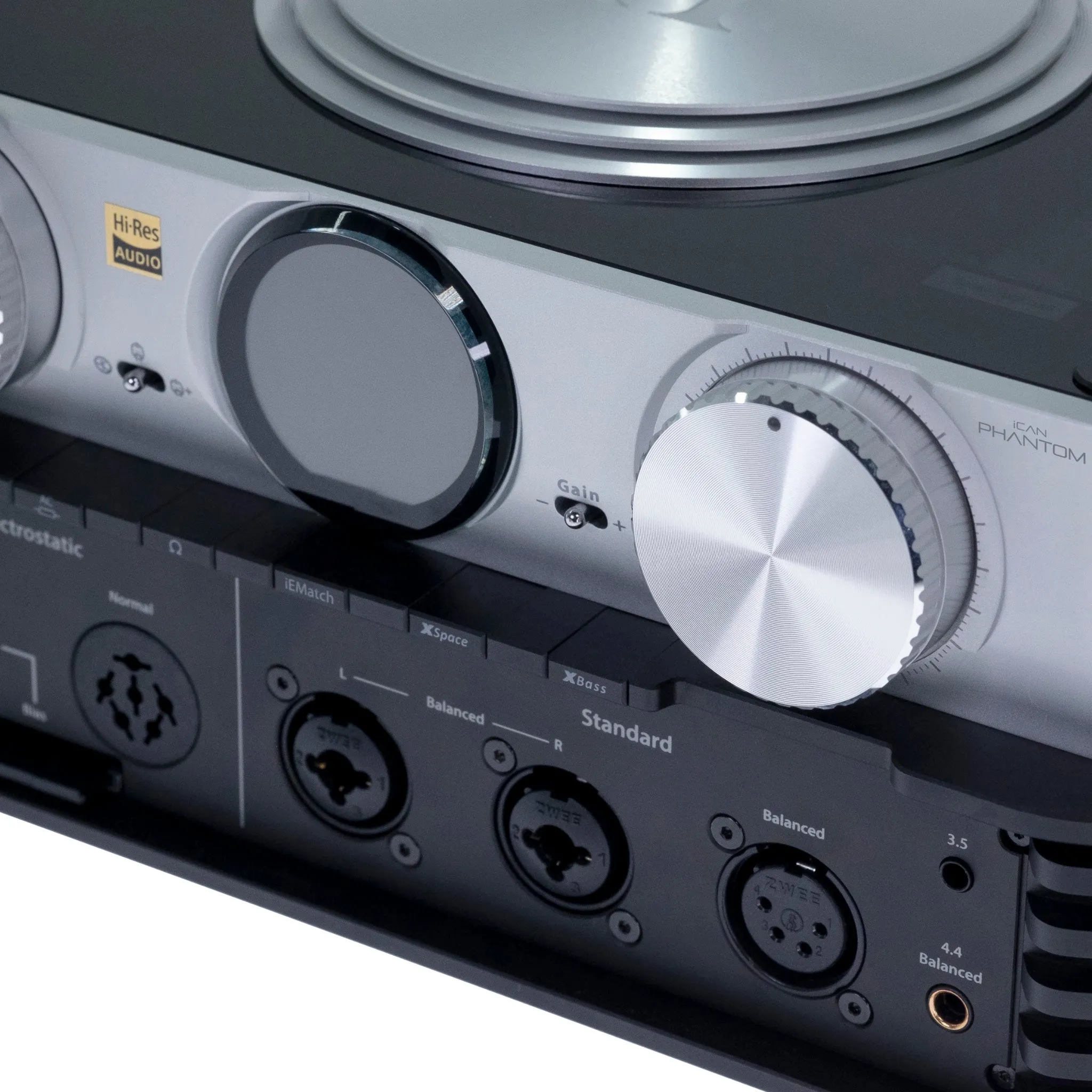 iFi iCAN Phantom | Hybrid Tube Conventional and Electrostatic Headphone Amplifier