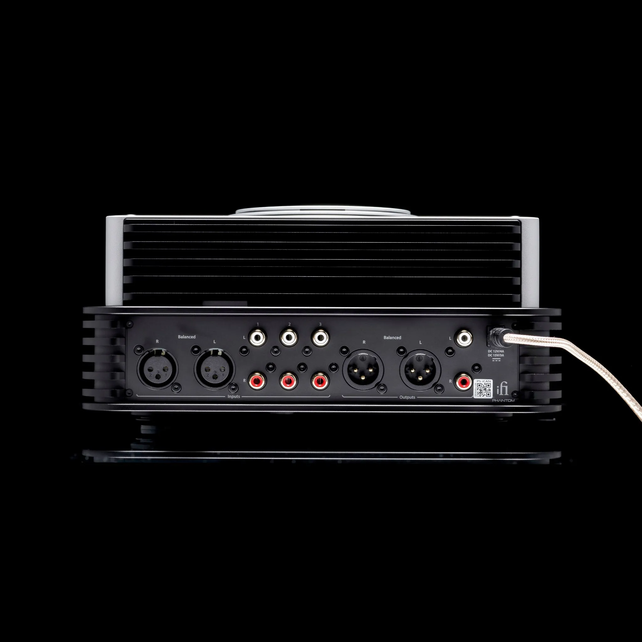iFi iCAN Phantom | Hybrid Tube Conventional and Electrostatic Headphone Amplifier