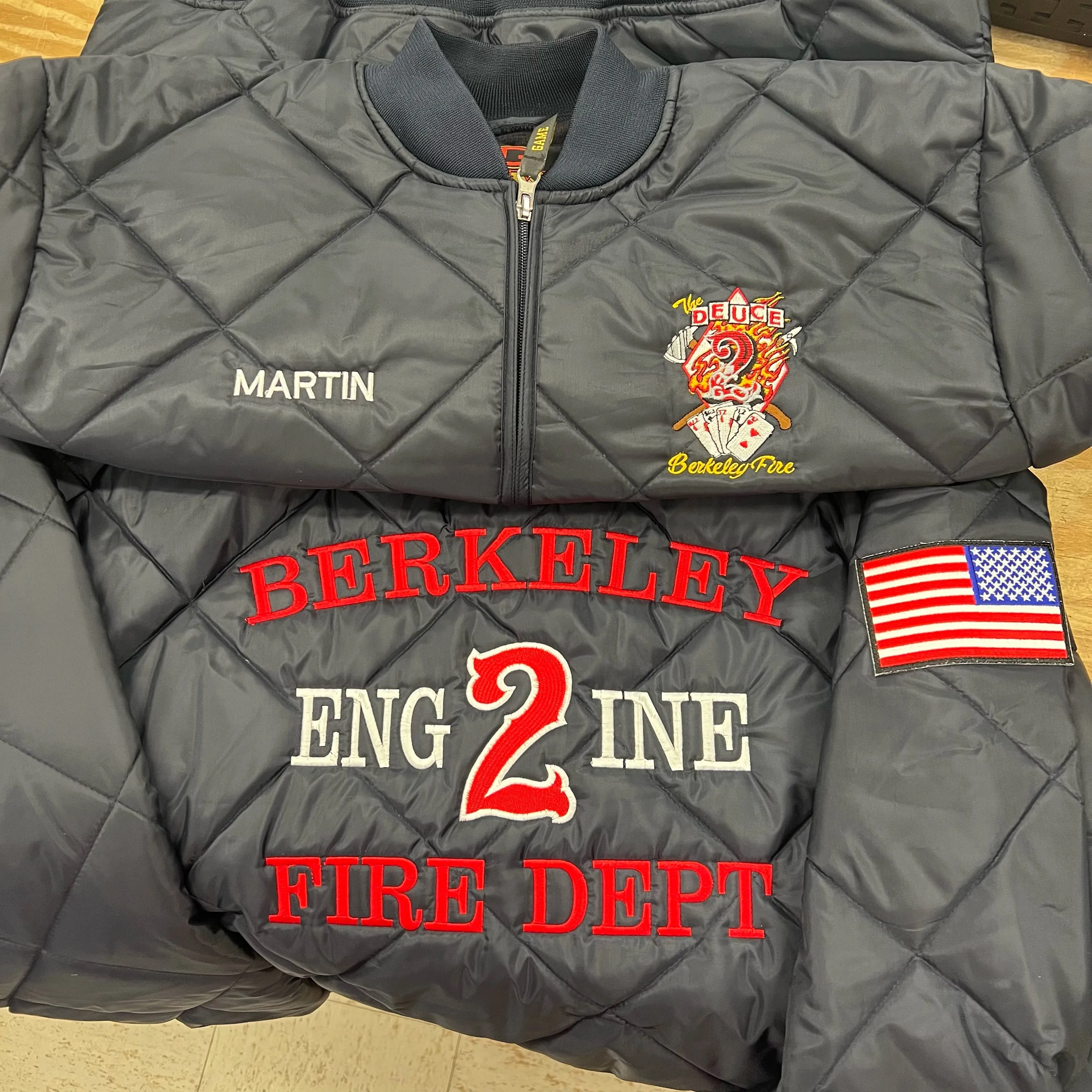 Jacket - Quilted - City   Company - "You Design"