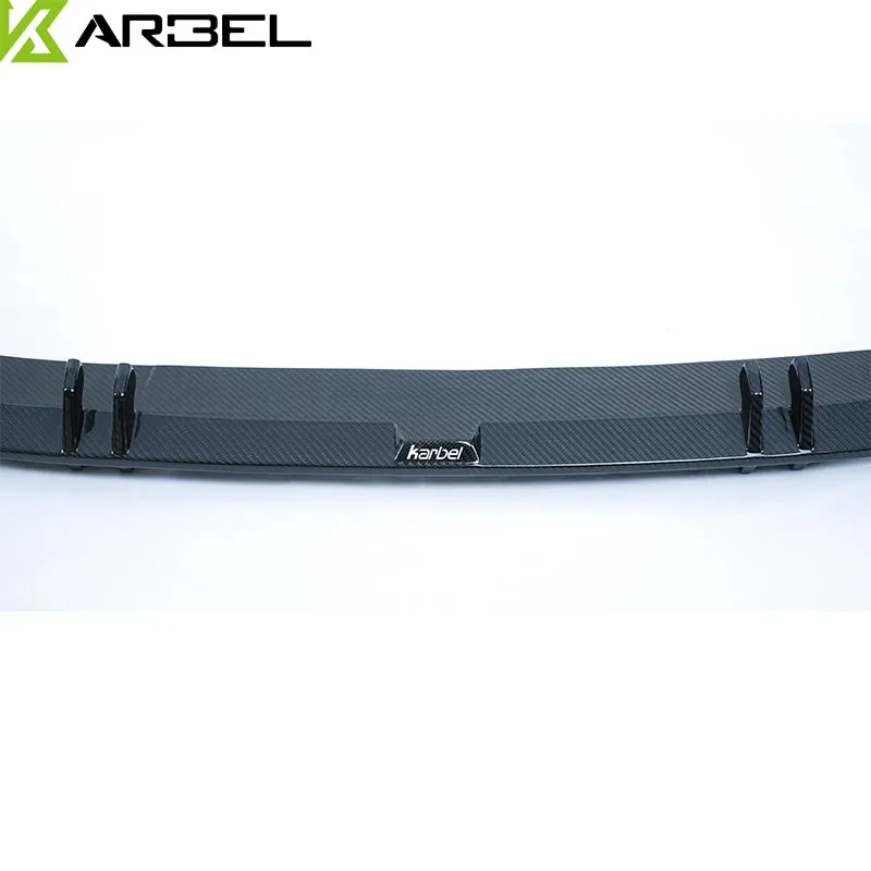 Karbel Carbon Dry Carbon Fiber Front Lip for Audi S6 & A6 S-Line & A6 Avant 2019-ON C8