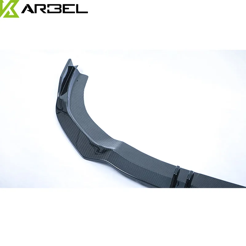 Karbel Carbon Dry Carbon Fiber Front Lip for Audi S6 & A6 S-Line & A6 Avant 2019-ON C8