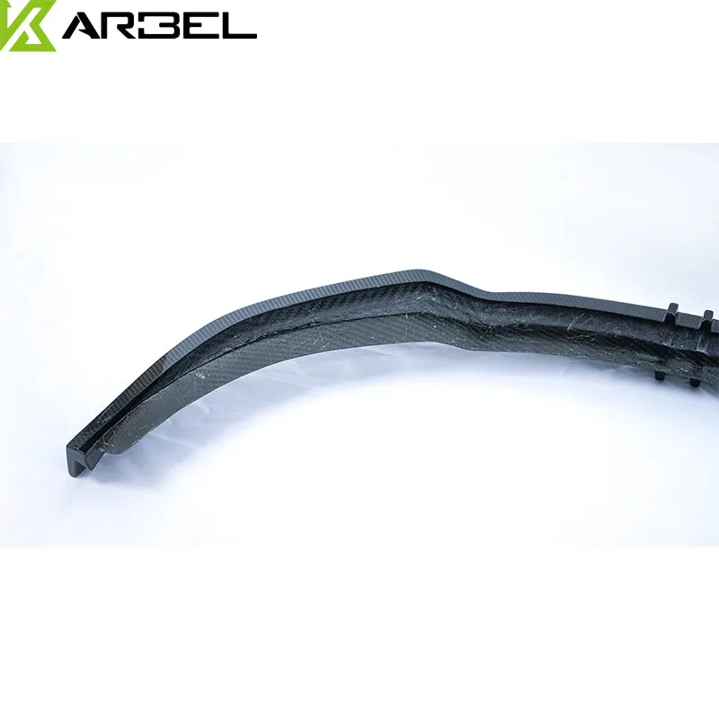 Karbel Carbon Dry Carbon Fiber Front Lip for Audi S6 & A6 S-Line & A6 Avant 2019-ON C8