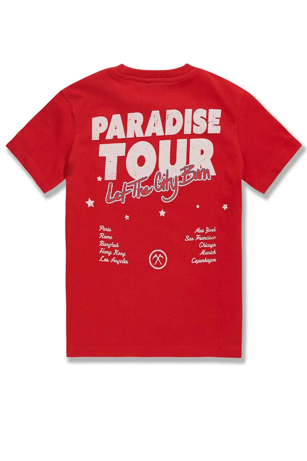 Kids Paradise Tour T-Shirt (Red)