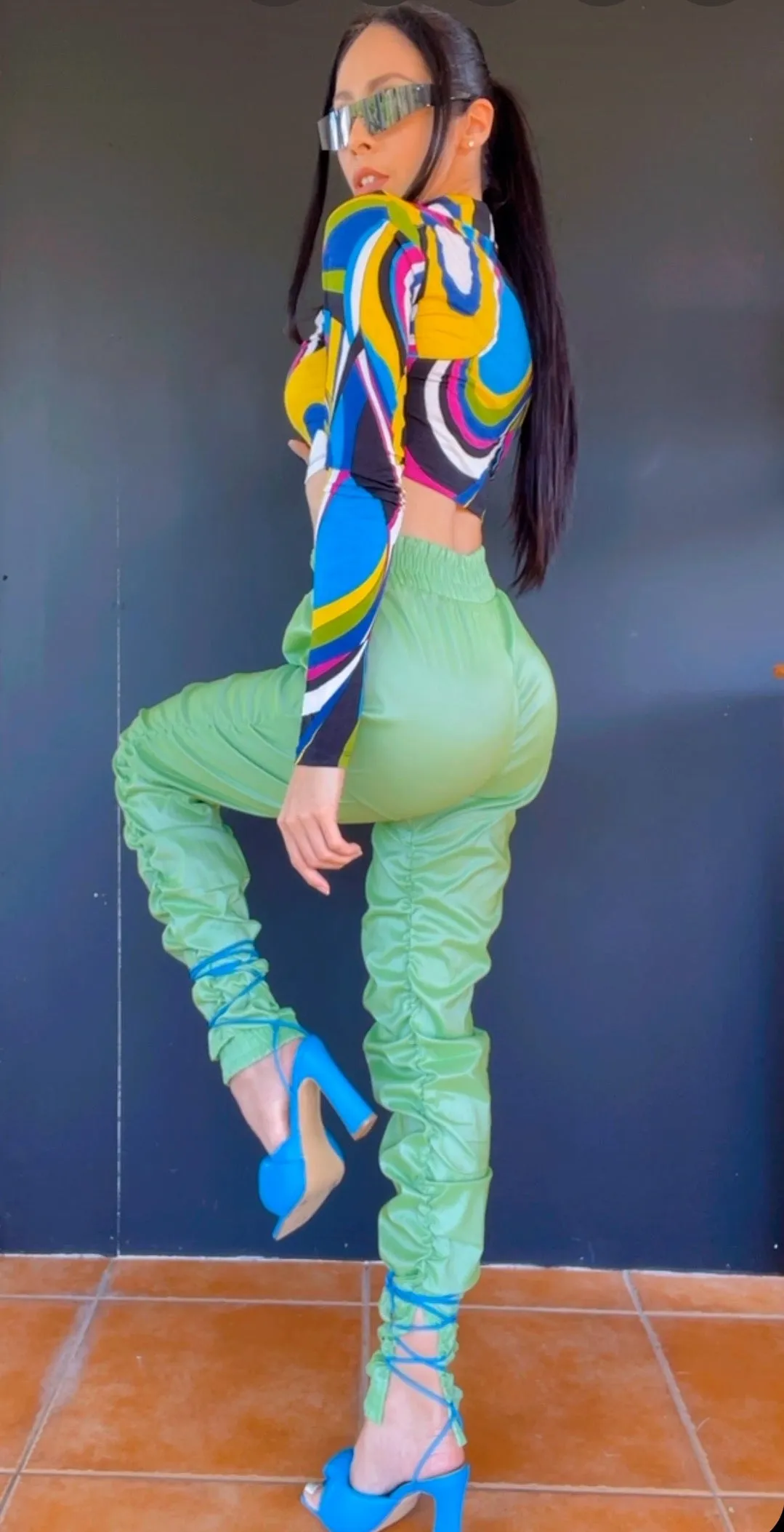 Kiwi Rushed Pants