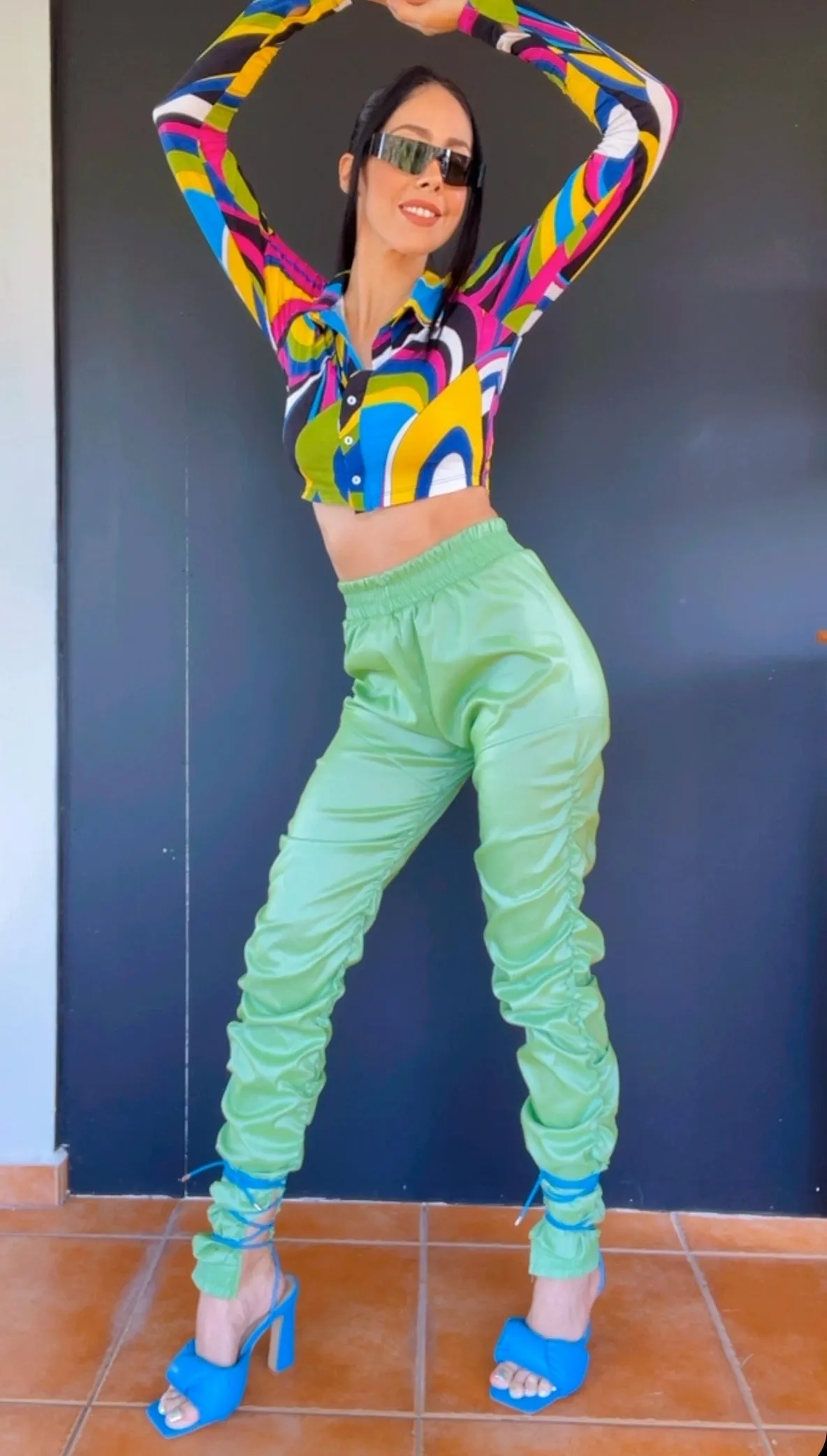Kiwi Rushed Pants