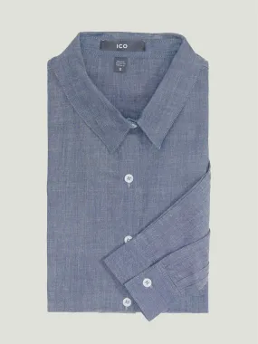 Ladies' Boyfriend Blouse - La Brea Denim