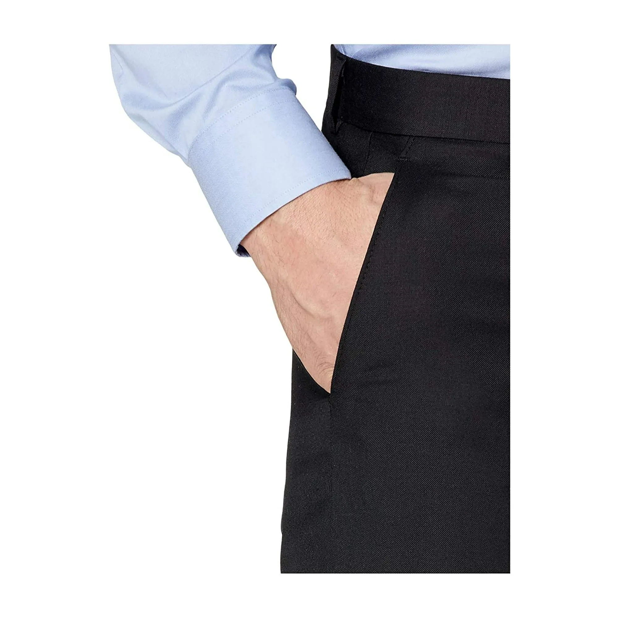 Lauren Ralph Lauren Mens Classic fit Dress Pants 36 / 30 Black Solid