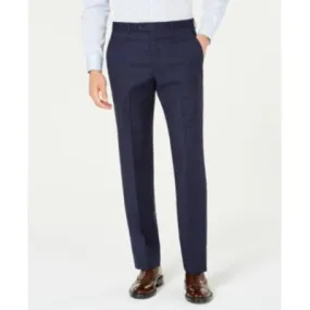 Lauren Ralph Lauren Mens Classic fit Dress Pants 44 / 32 Navy Blue Plaid