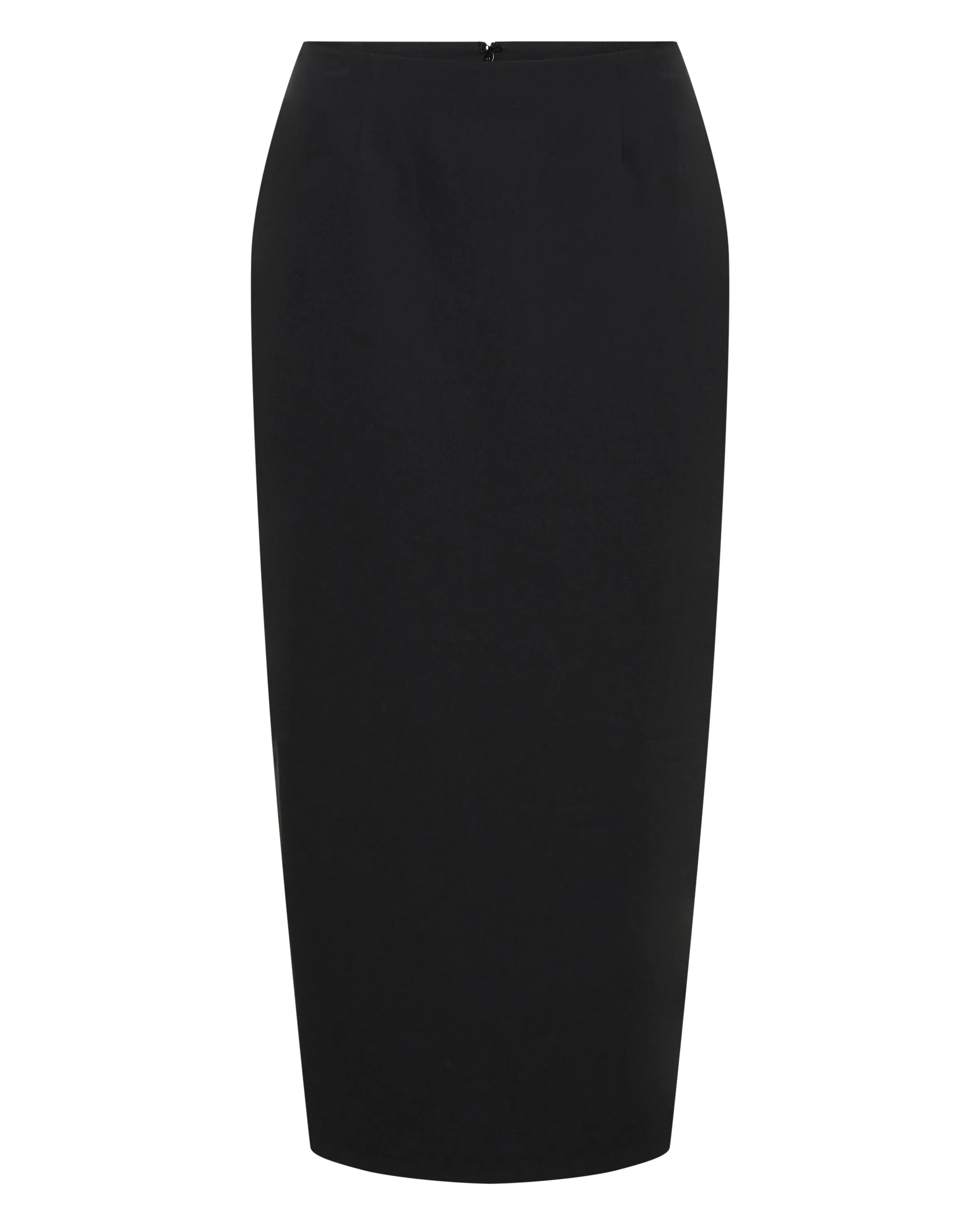 LAYERED MIDI TUBE SKIRT | BLACK