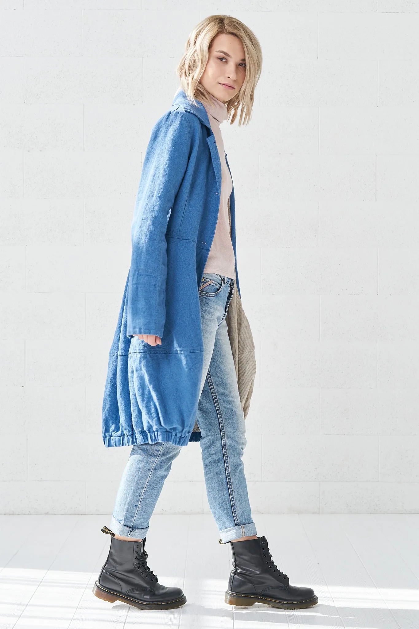 Linen coat for all seasons