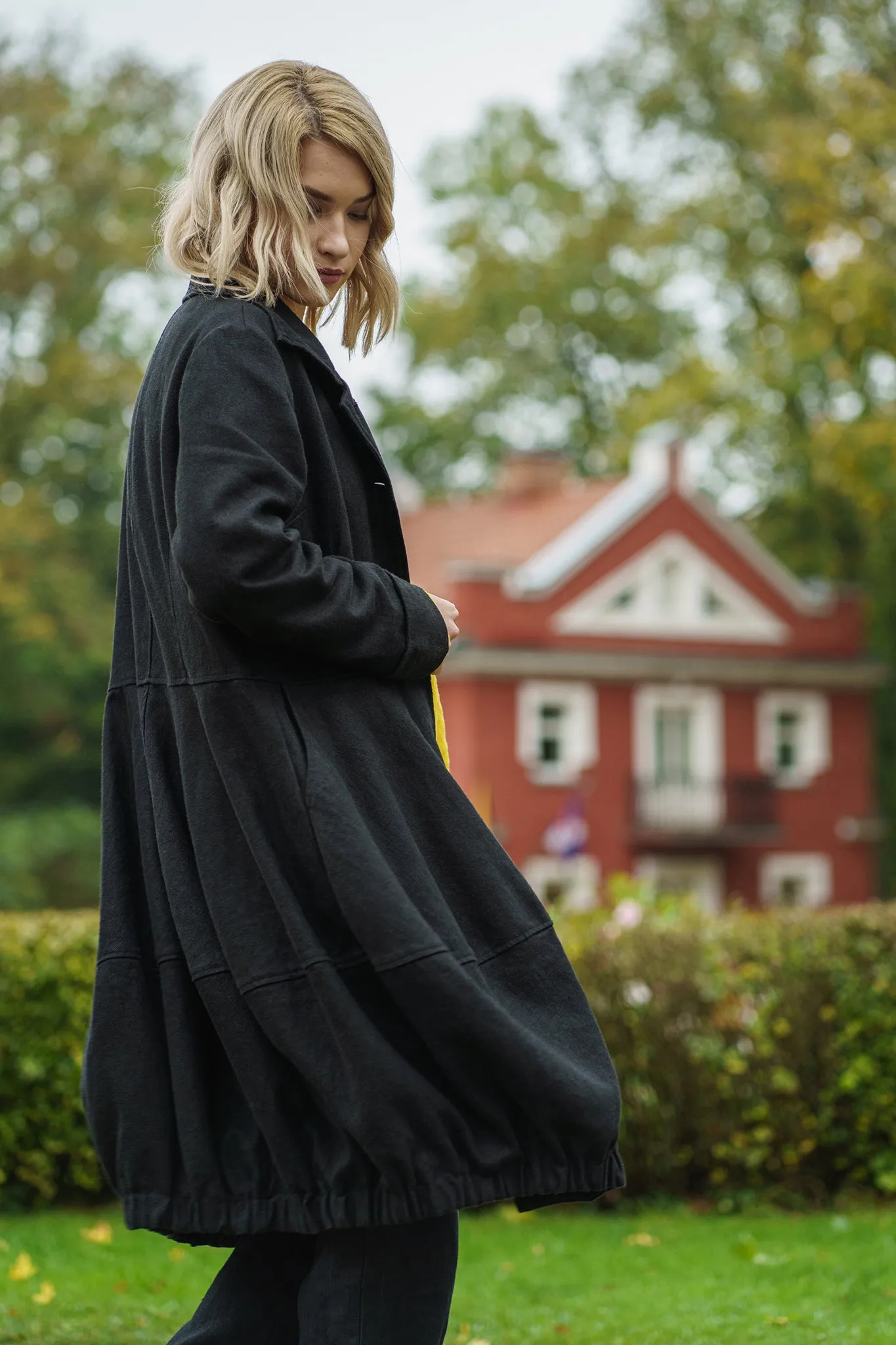 Linen coat for all seasons
