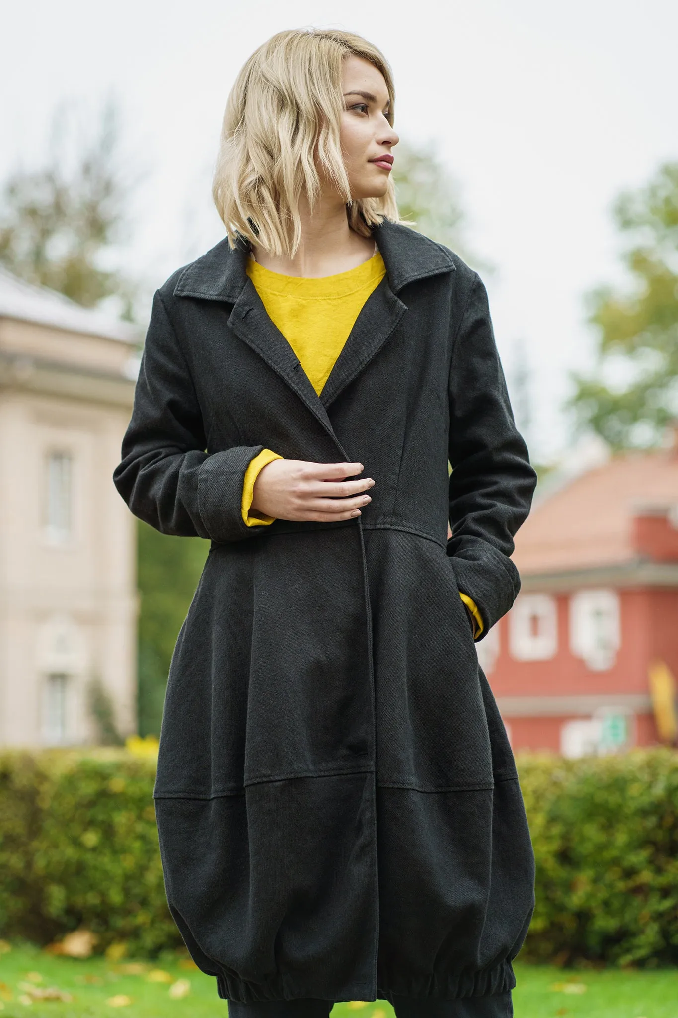 Linen coat for all seasons
