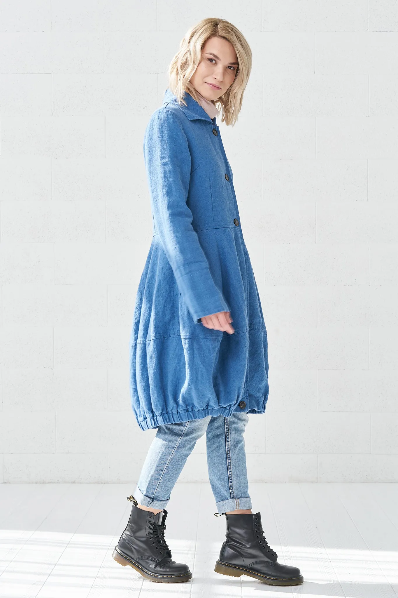 Linen coat for all seasons