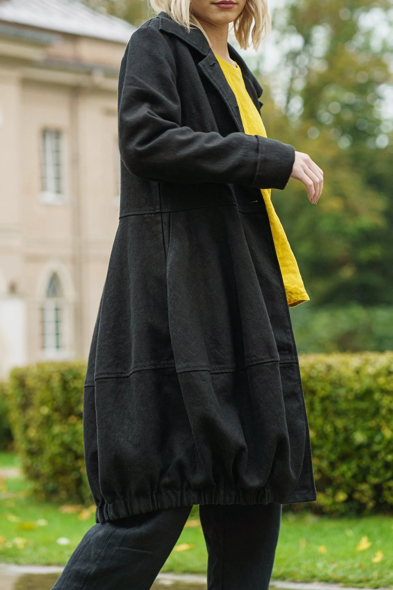 Linen coat for all seasons