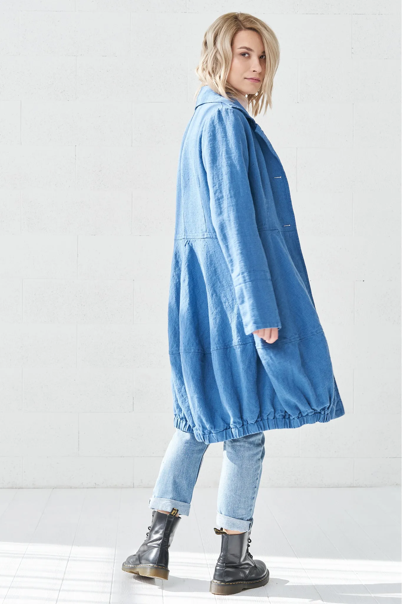 Linen coat for all seasons