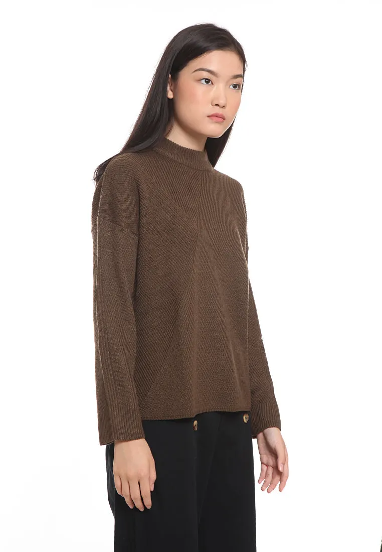 Loose brick sweater 0A014