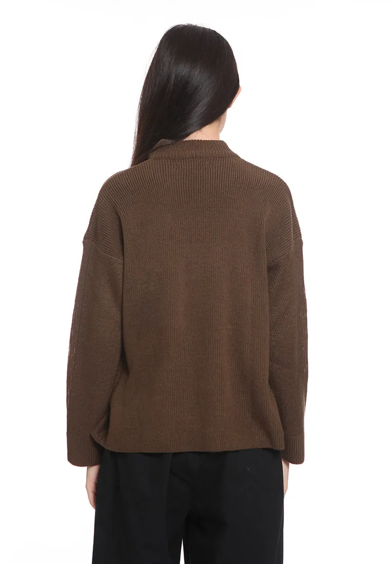 Loose brick sweater 0A014