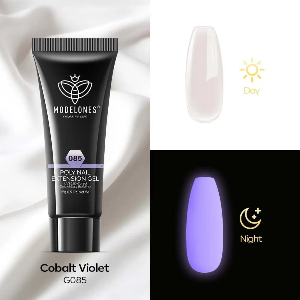 Luminous Witch - 4 Colors Poly Nail Gel Kit