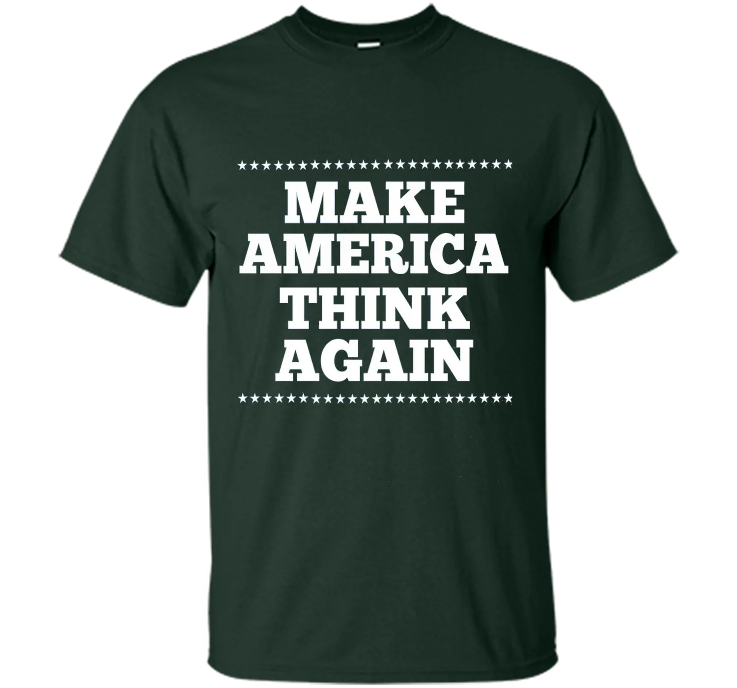 Make America Think Again T Shirt, Gift anti-Trump