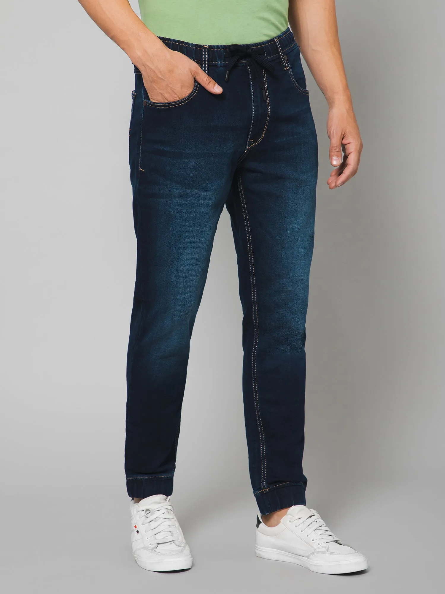 Men Dark Blue Jogger