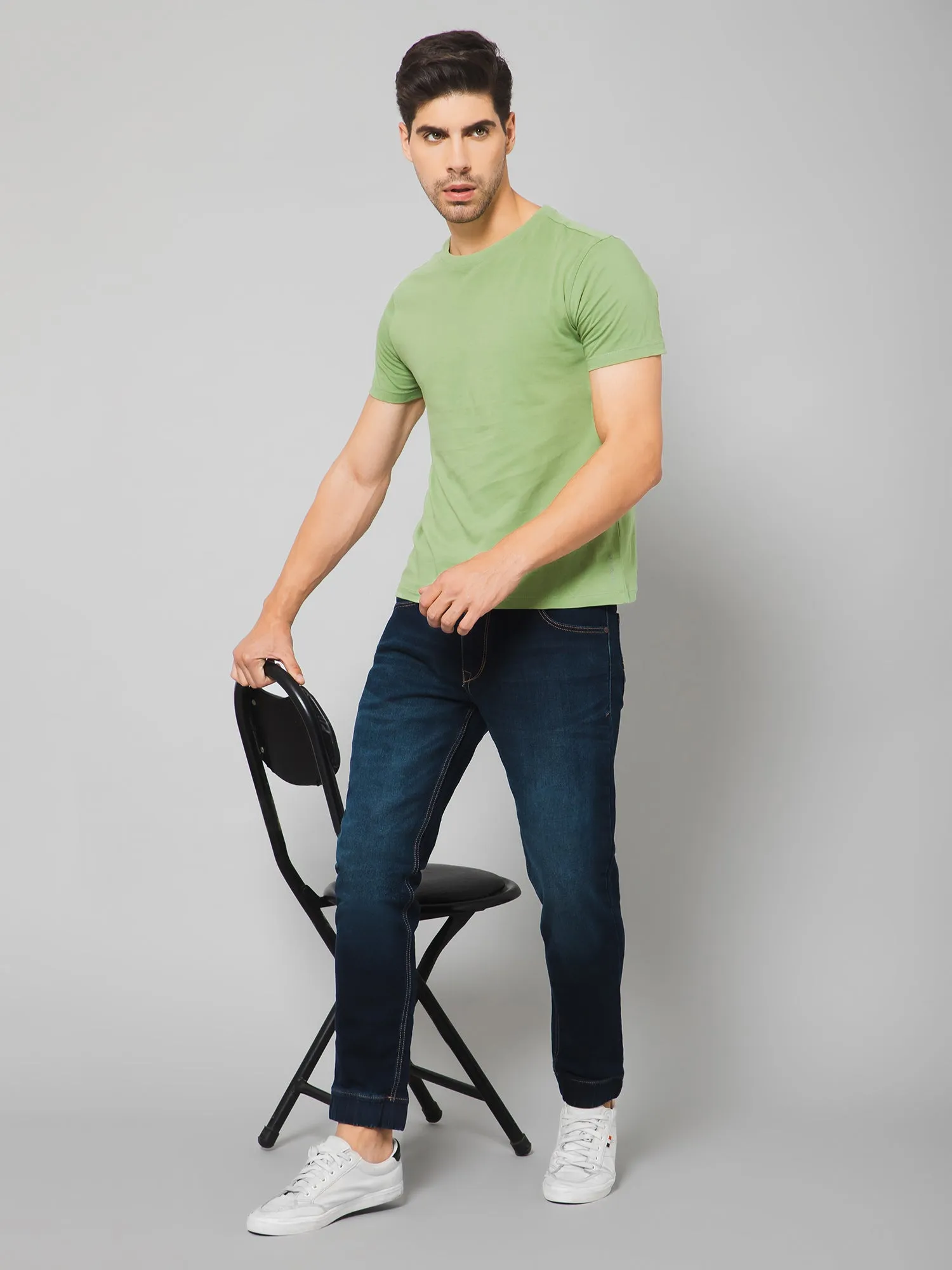 Men Dark Blue Jogger