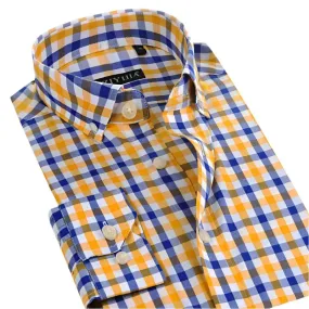 Men's Cotton Big Box Checkered Shirt