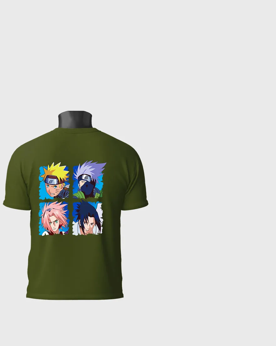Mens Regular Tshirt Anime Naruto 21