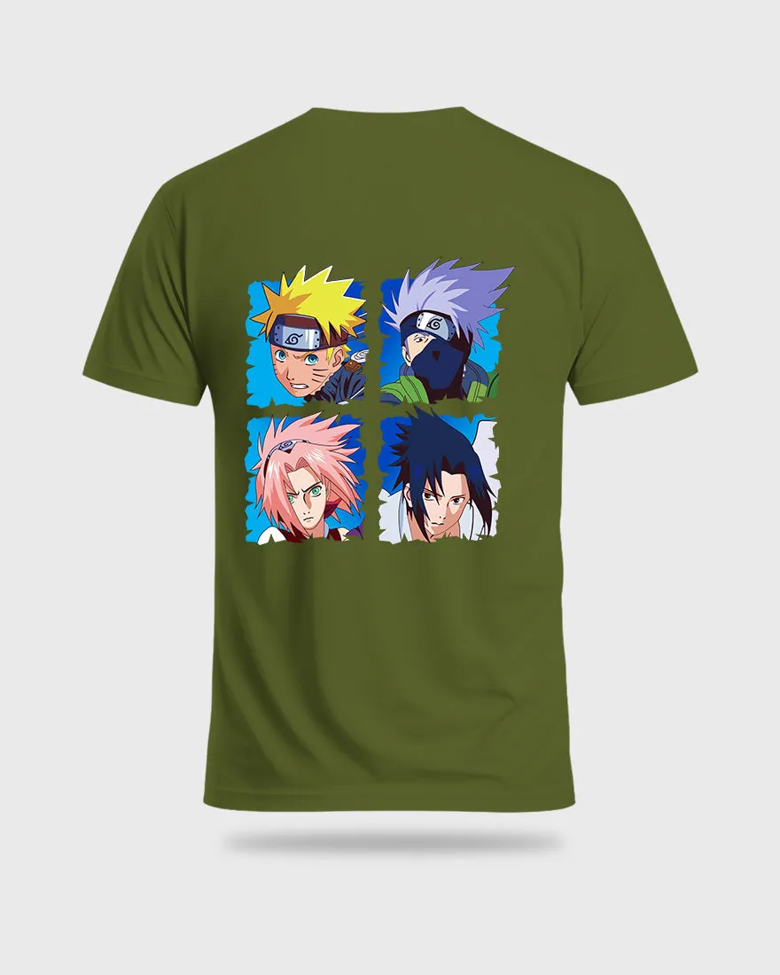 Mens Regular Tshirt Anime Naruto 21