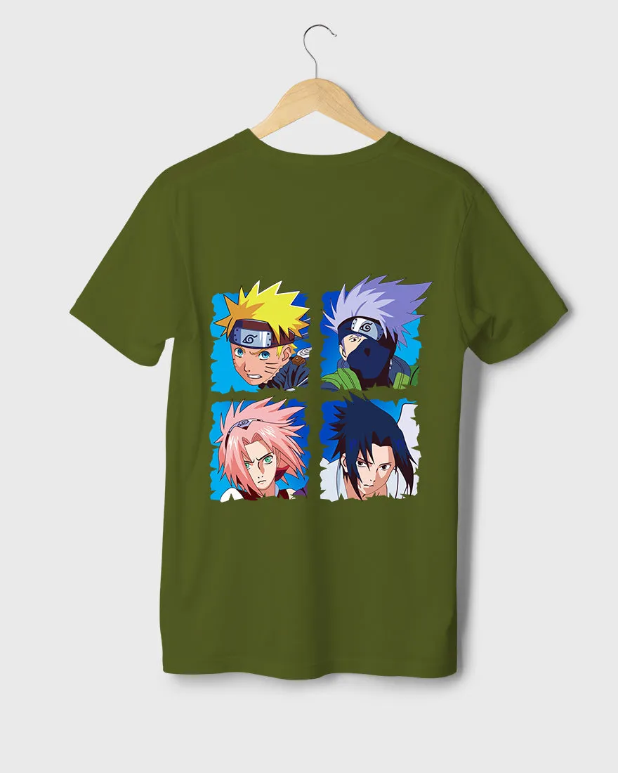 Mens Regular Tshirt Anime Naruto 21