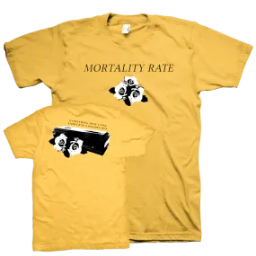 Mortality Rate "Wooden Box" Yellow T-Shirt