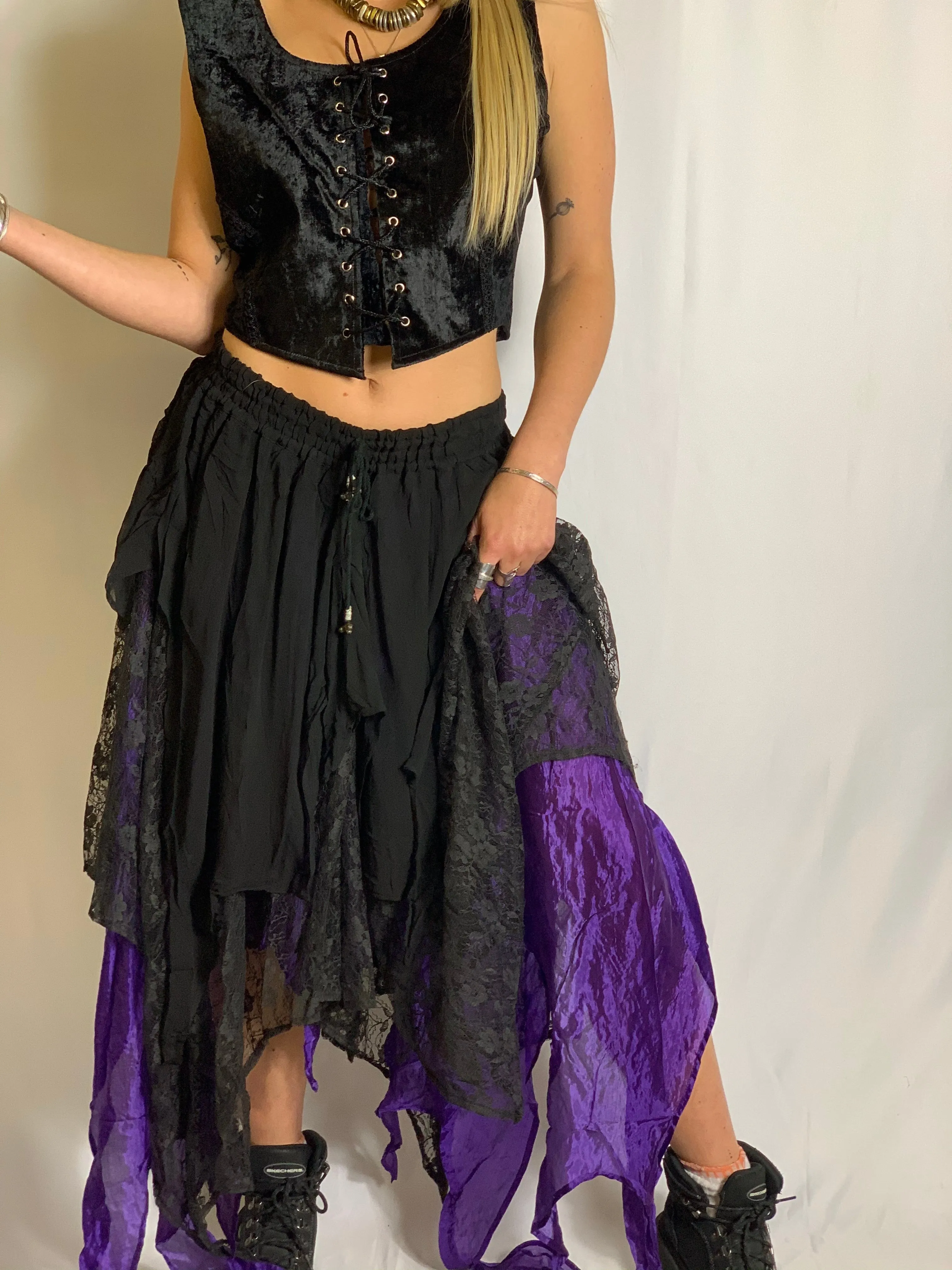 (Multi) Witchy Layered Pixie Skirt