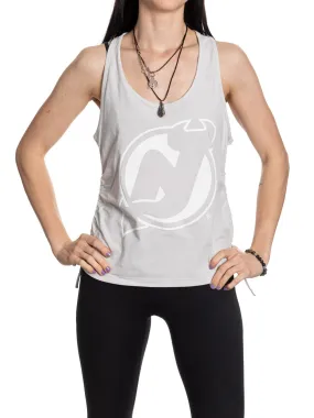 New Jersey Devils Women's Adjustable Jersey Knit Tank Top