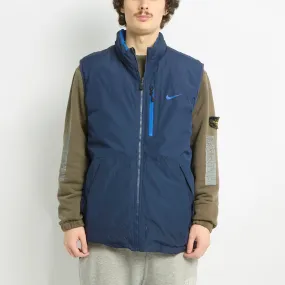 Nike Puffer Gilet With Front Pockets - XL