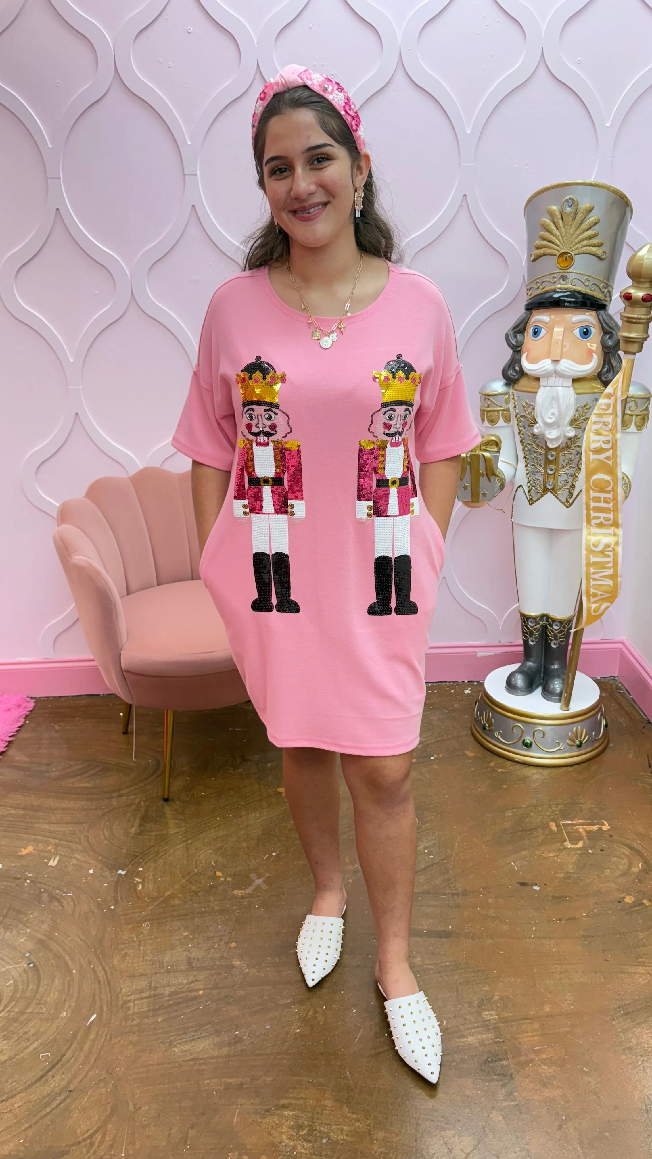 Nutcracker Dress with Sequin