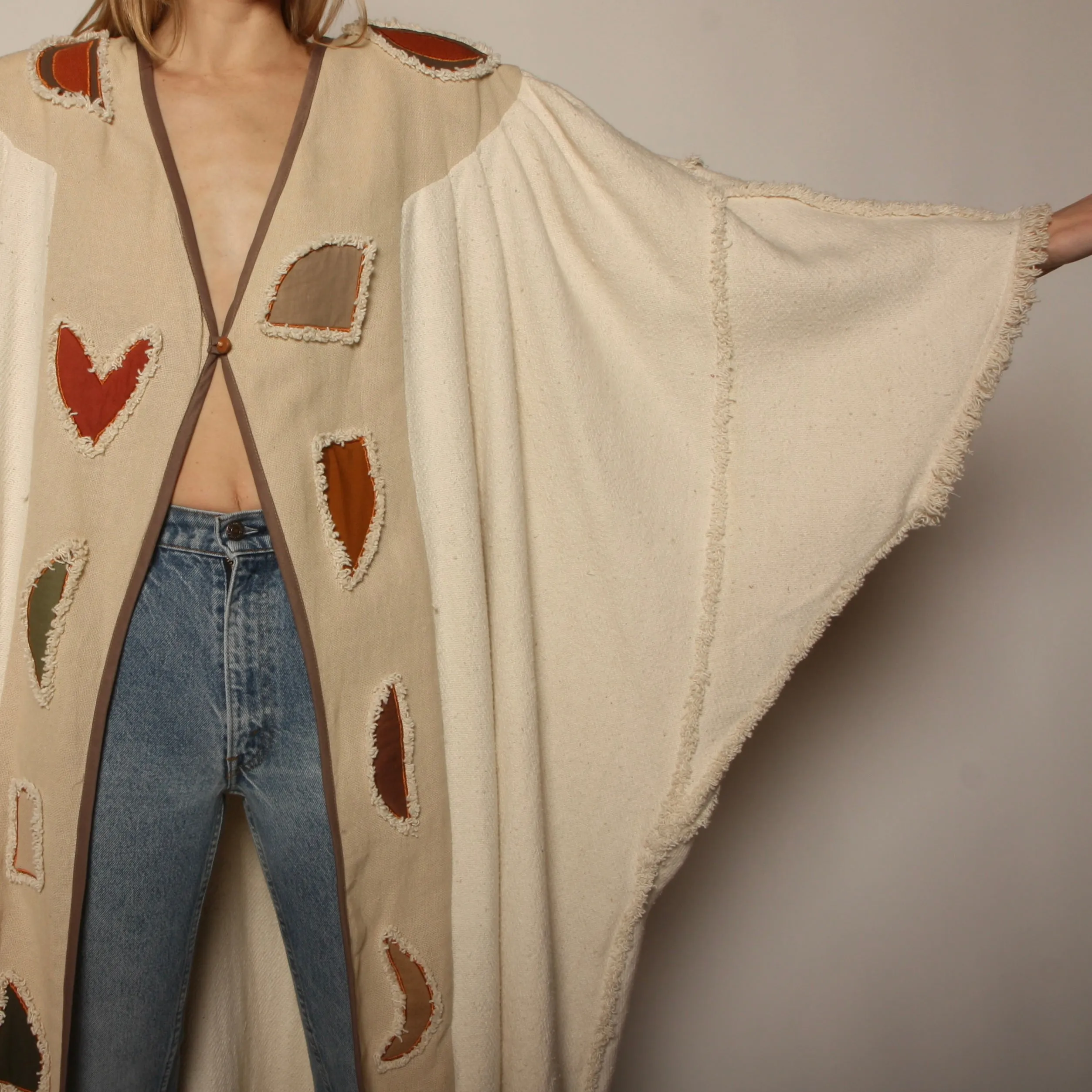 NWT Vintage Takasami Handwoven Fiber Art Cocoon Coat