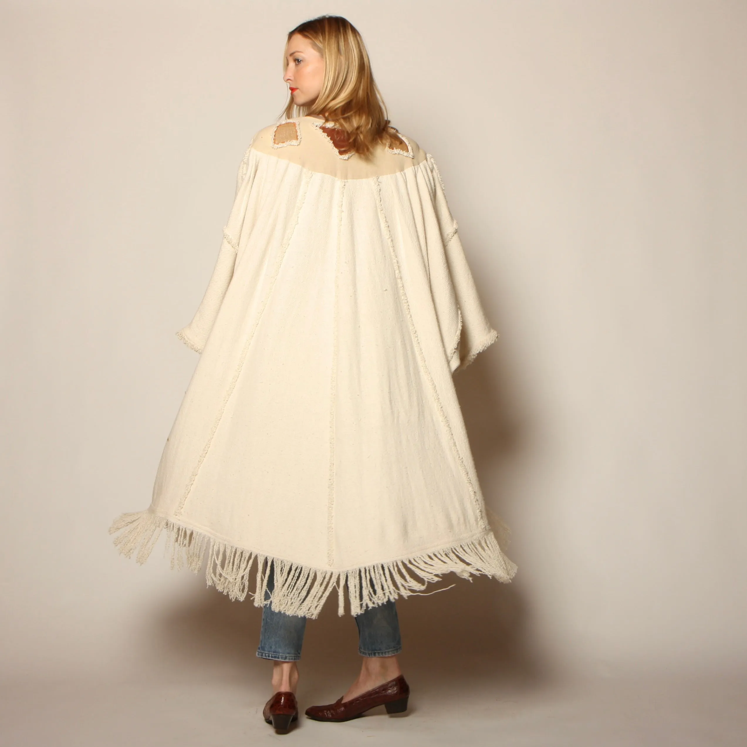NWT Vintage Takasami Handwoven Fiber Art Cocoon Coat