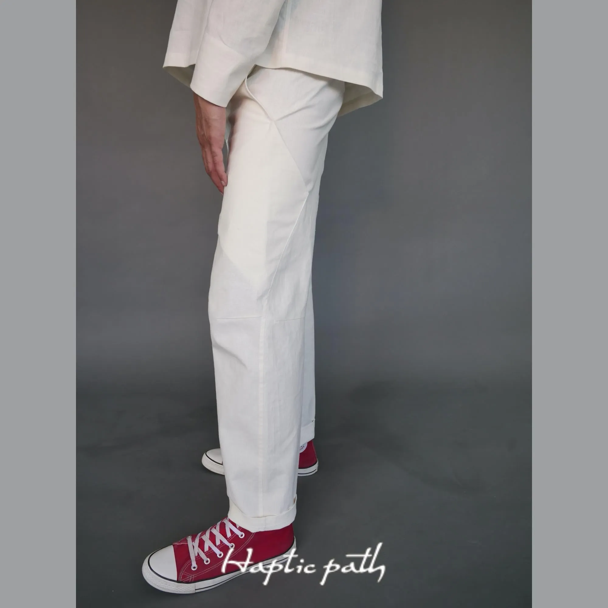 Off-white groom trousers MAESTRO