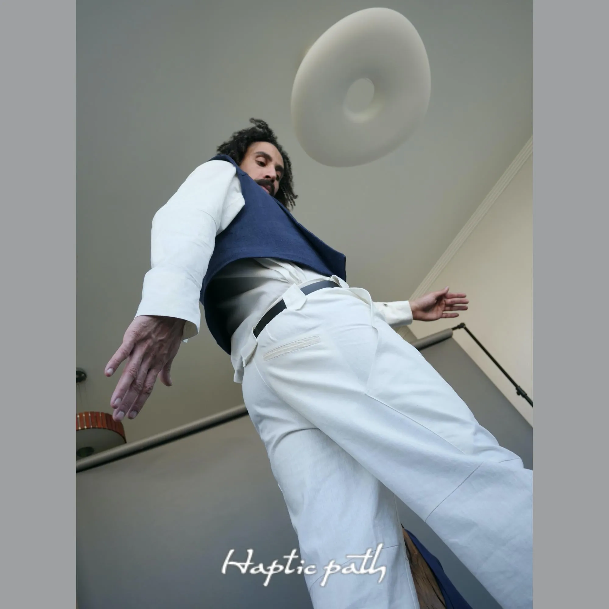 Off-white groom trousers MAESTRO