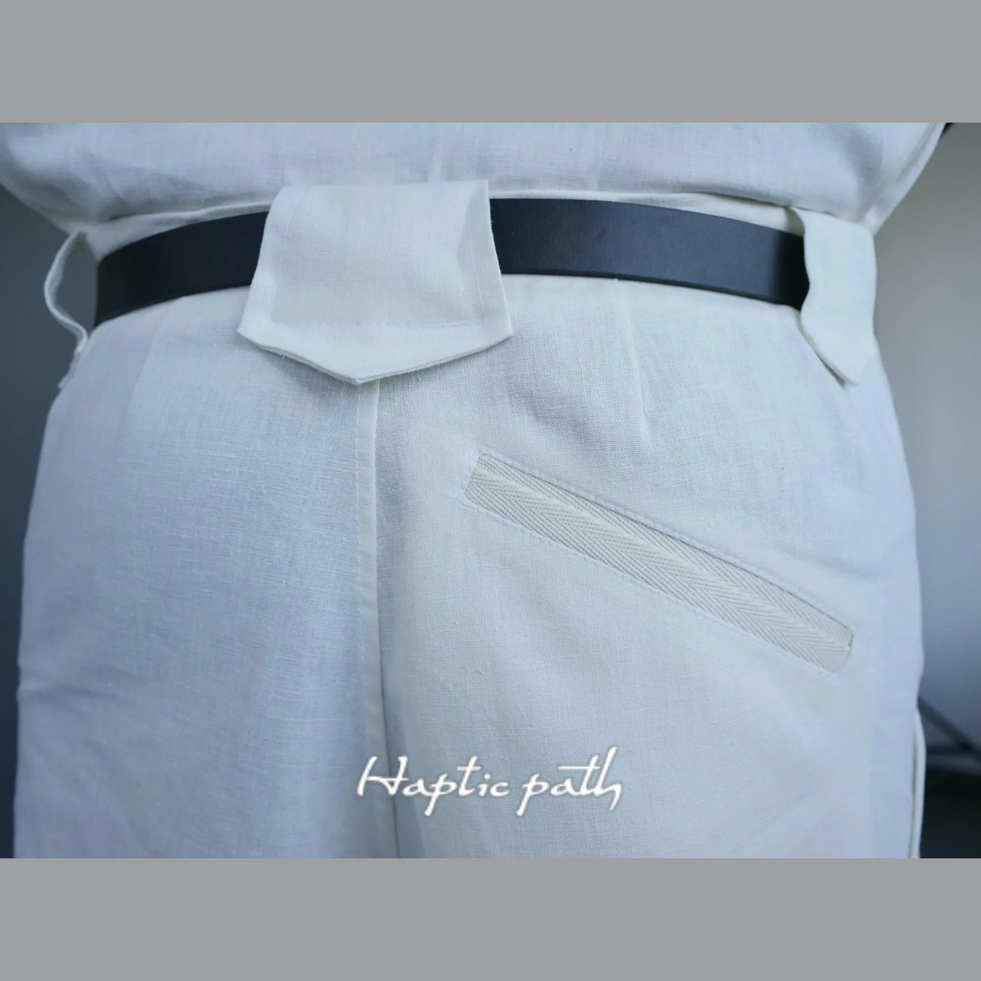 Off-white groom trousers MAESTRO
