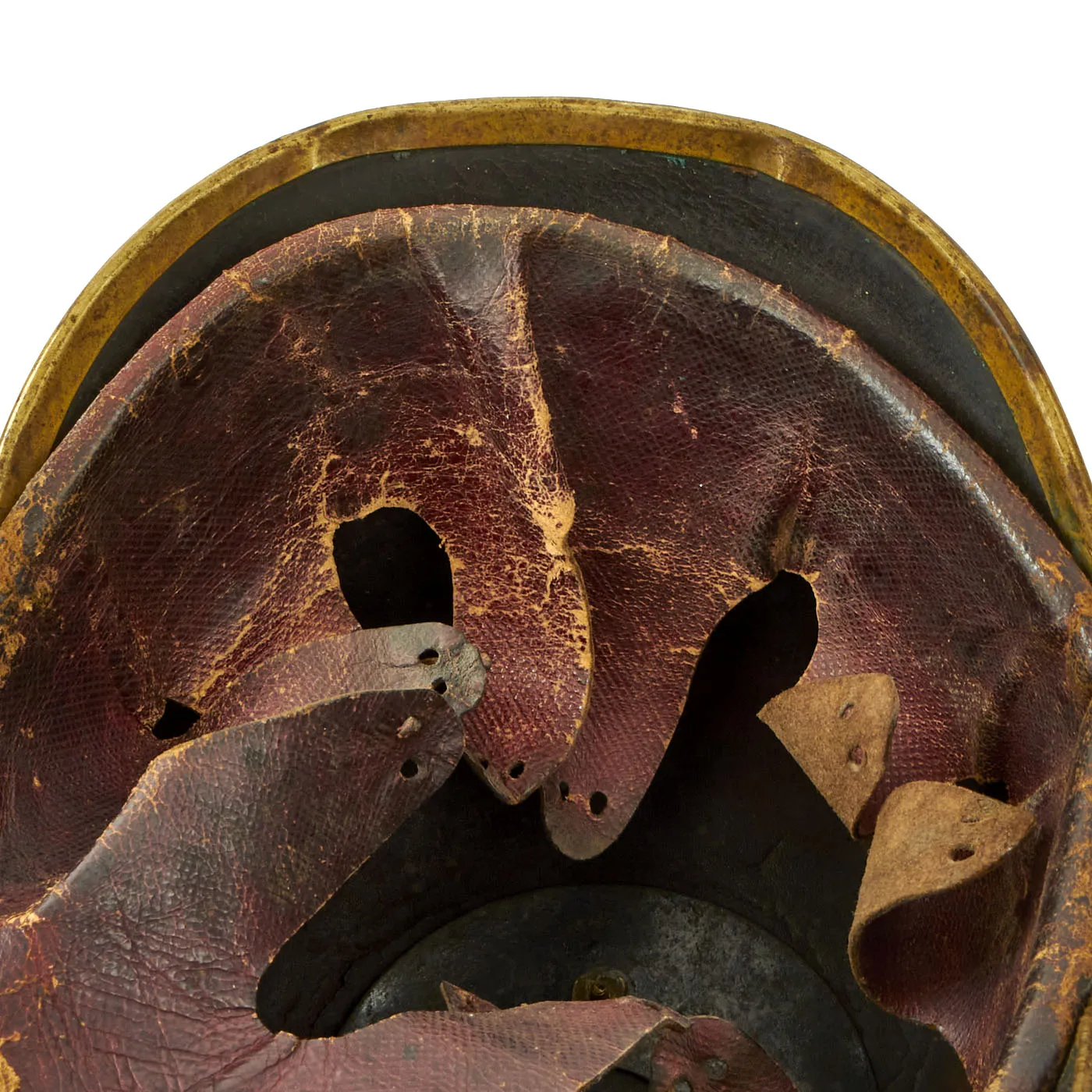 Original German Prussian M1871 Garde Infantry EM-NCO Pickelhaube Helmet- Dated 1887