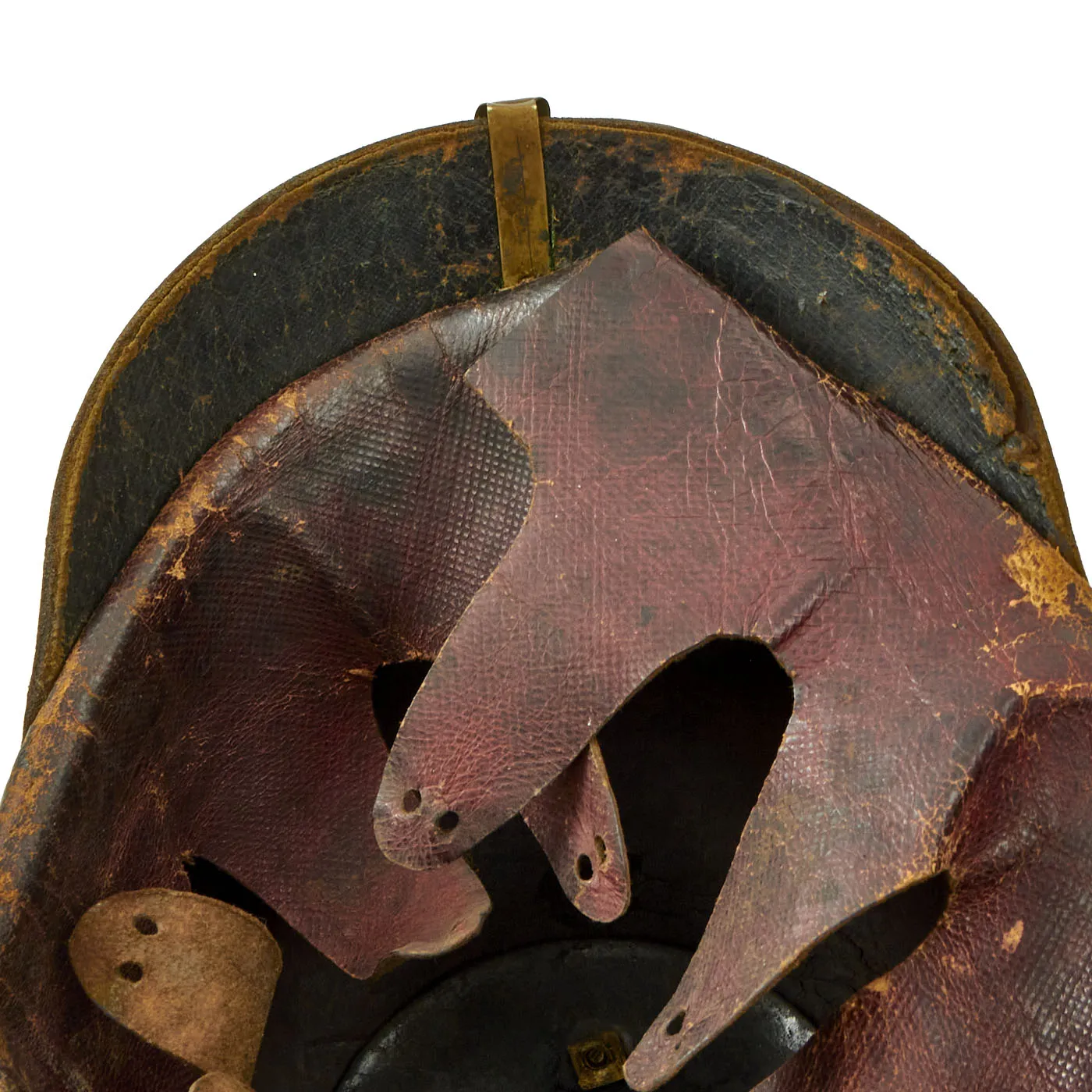 Original German Prussian M1871 Garde Infantry EM-NCO Pickelhaube Helmet- Dated 1887