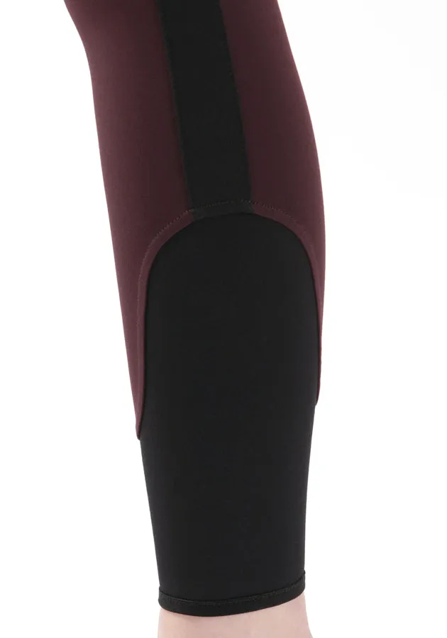 PE Ronia Ladies Gel Pull On Riding Tights (phone pocket) - grey, navy, burgundy