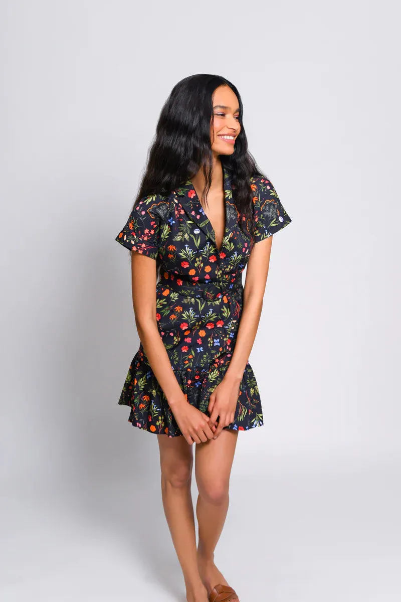 Peach Button Down Shirt Dress