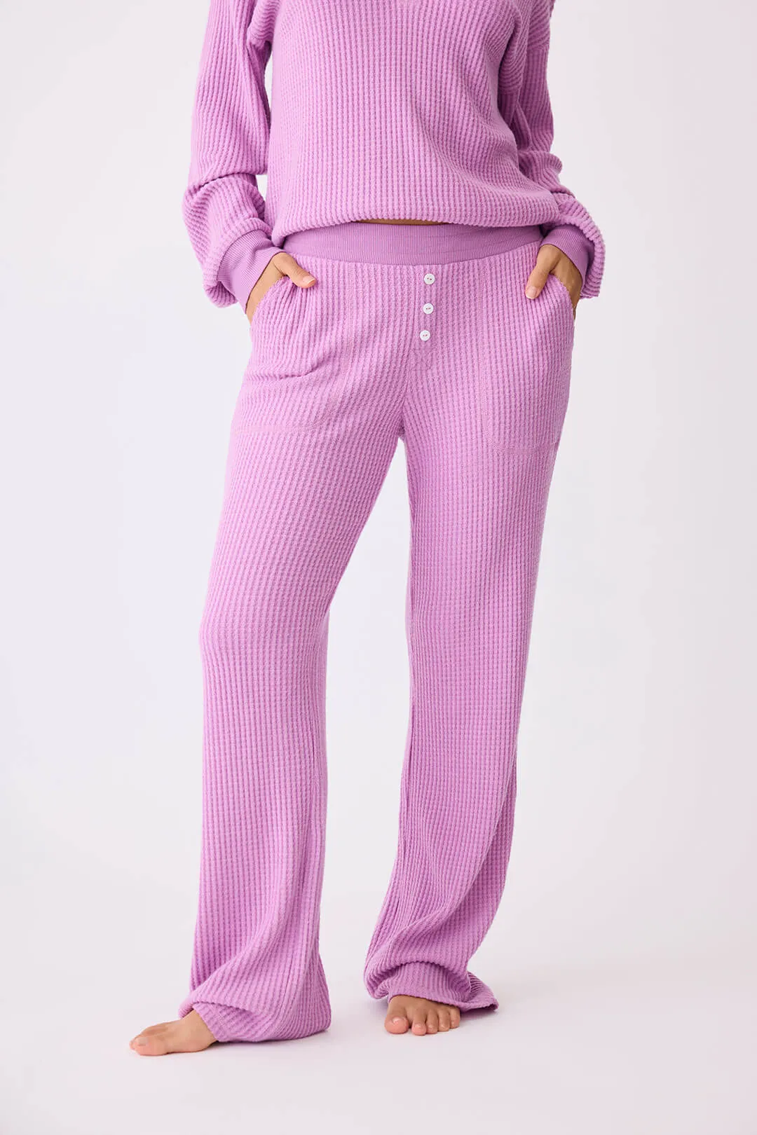 PJ SALVAGE- WOMEN’S SEEING STRIPES PANTS