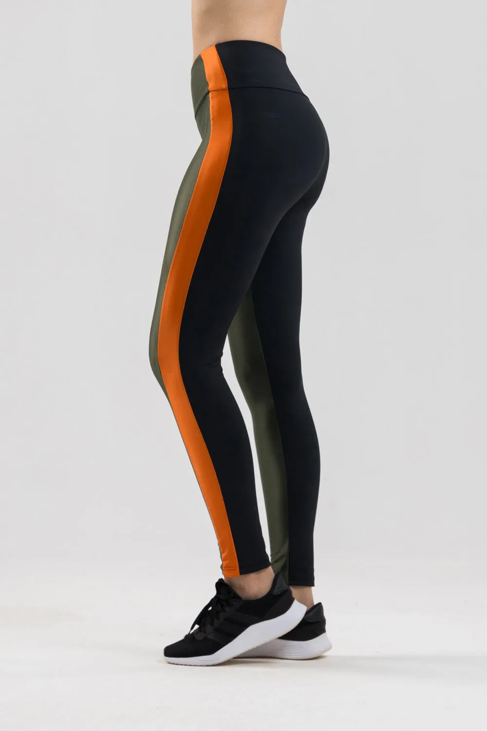 Power Leggings - Military Green