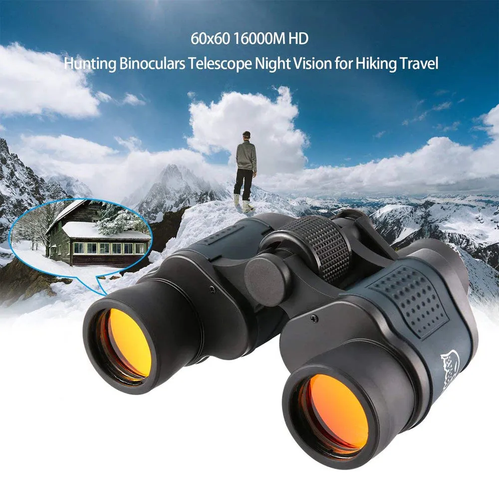 Professional Powerful Marine and Hunting Binoculars 60X60 Optics Telescope With Low Light Night Vision by APEXEL