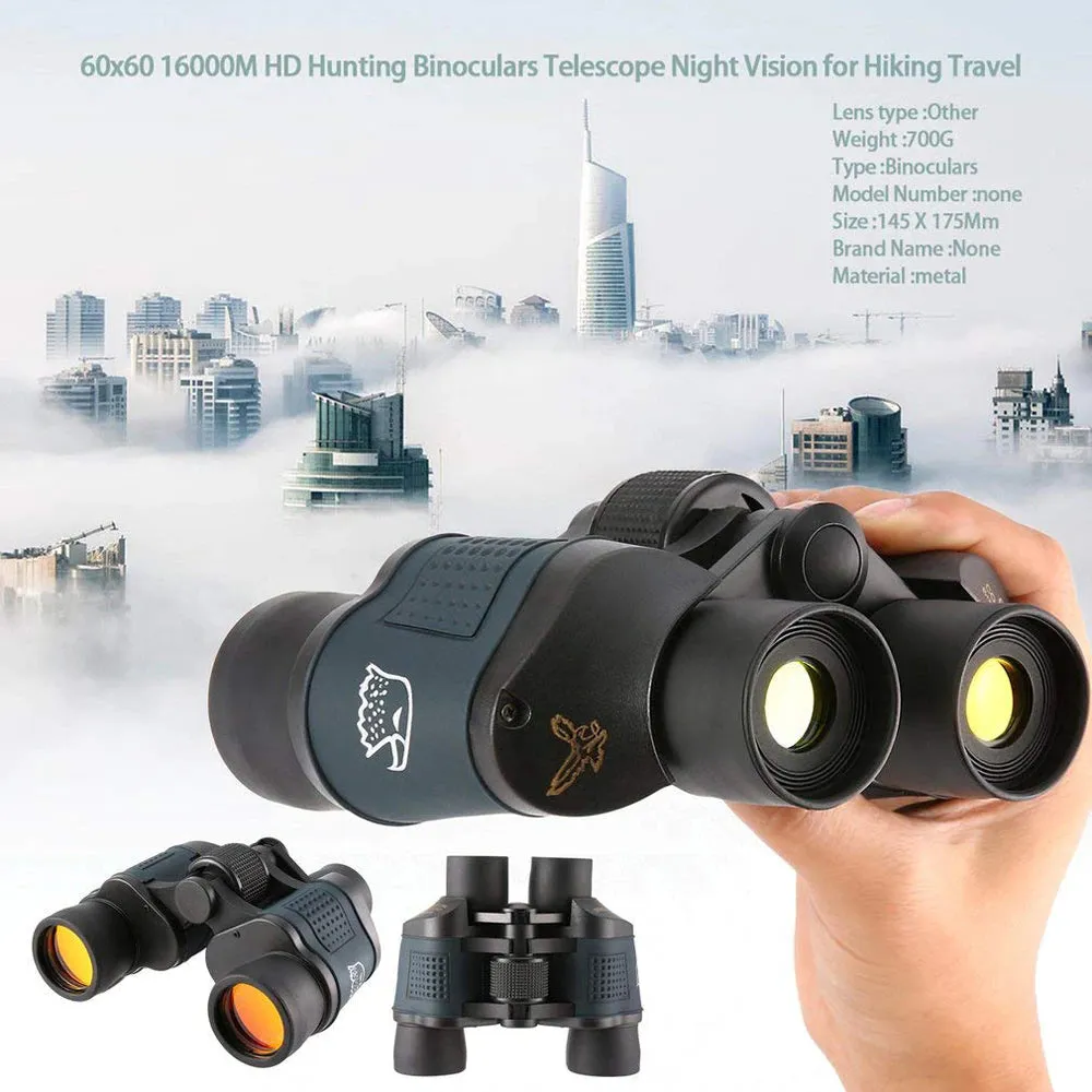 Professional Powerful Marine and Hunting Binoculars 60X60 Optics Telescope With Low Light Night Vision by APEXEL