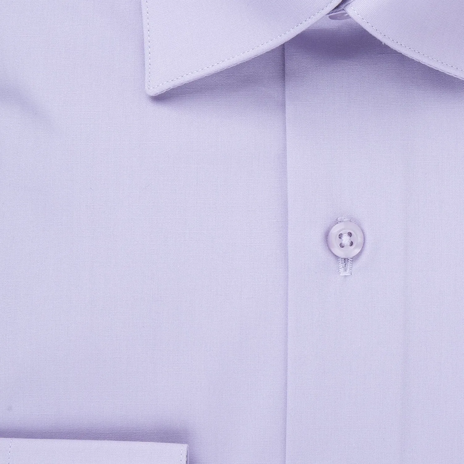 Proper Boy's Regular Fit Long Sleeve Solid Poplin Dress Shirt