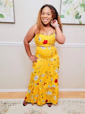 Pure Sunshine Maxi Skirt Set